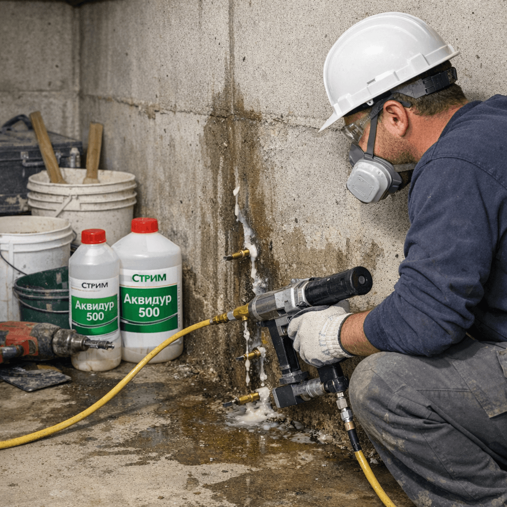 Устранение протечек